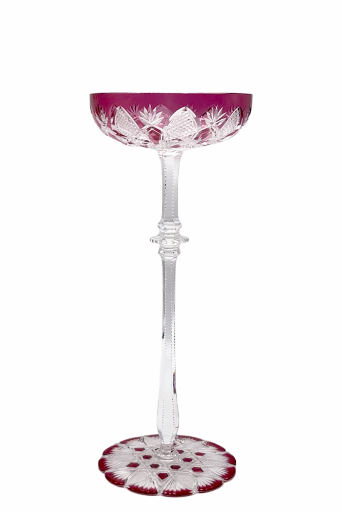 TSAR BACCARAT coupe rouge